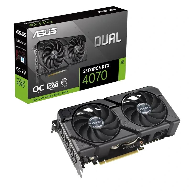 ASUS VGA NVIDIA DUAL-RTX4070-O12G-EVO