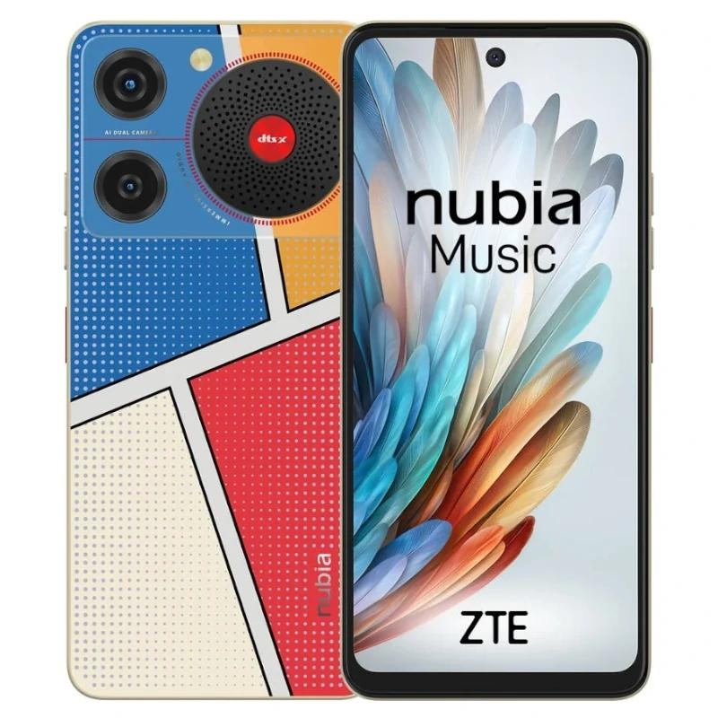 ZTE Nubia Music 6,6" HD+ 4+4GB 128GB Pop Art