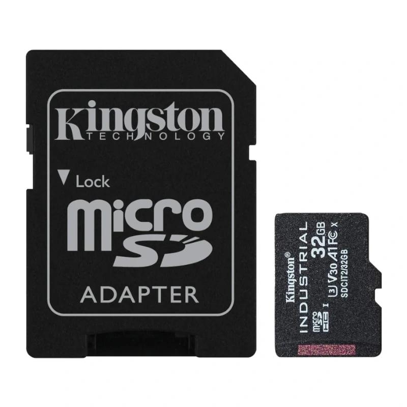 Kingston MicroSD Industrial 32Gb con adaptador