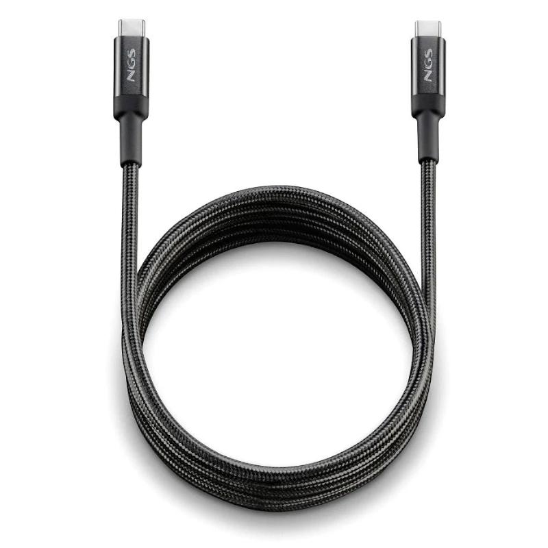 NGS Cable carga rapida USB C A USB C 65w 3M