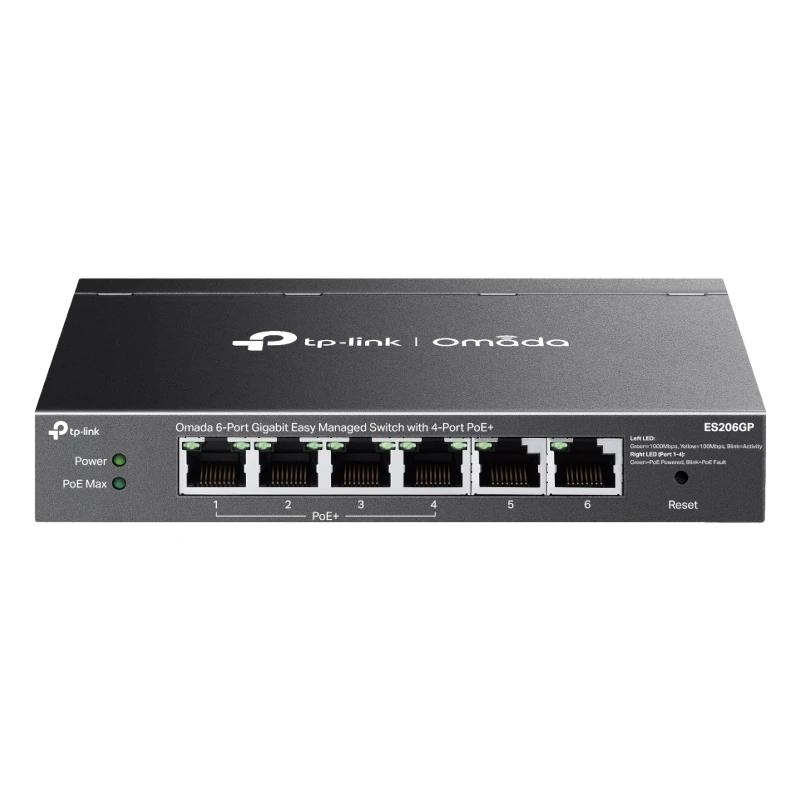 TP-Link ES206GP Switch 4xGb PoE+ 2xGb 65W Desktop