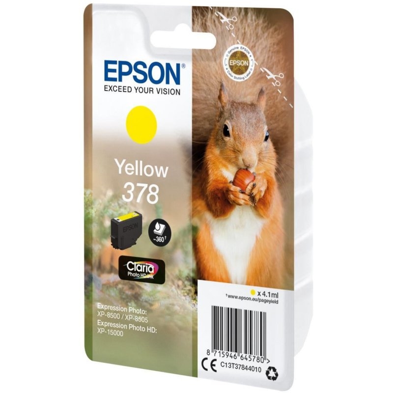 Epson Cartucho 378 Amarillo