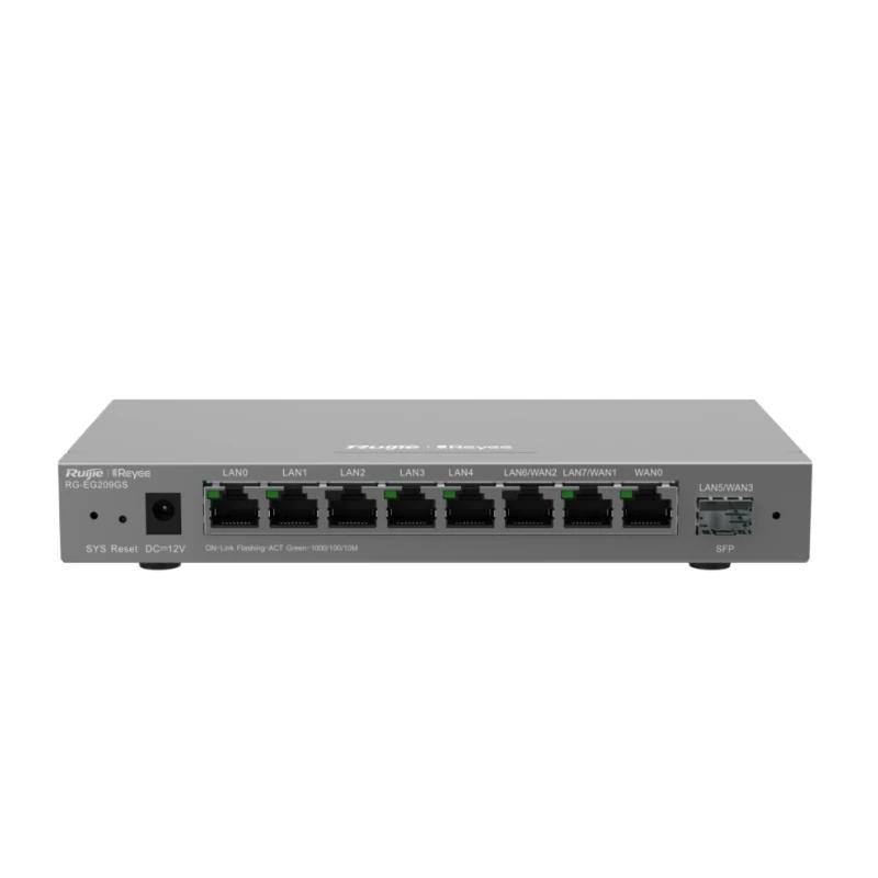 Reyee Desktop 9-port cloud management router , inc