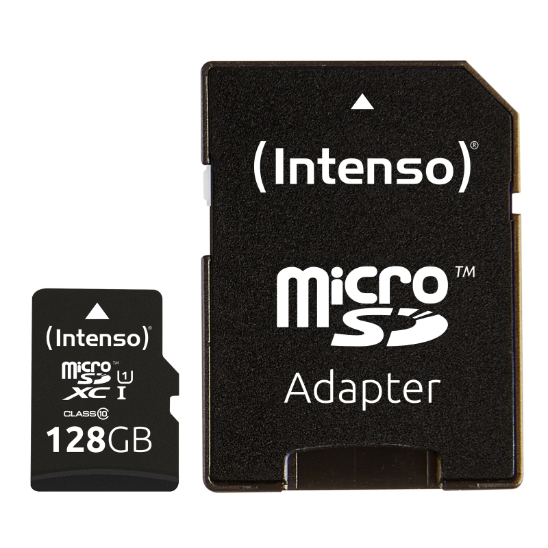 Intenso 3423491 Micro SD UHS-I Premium 128G c/adap