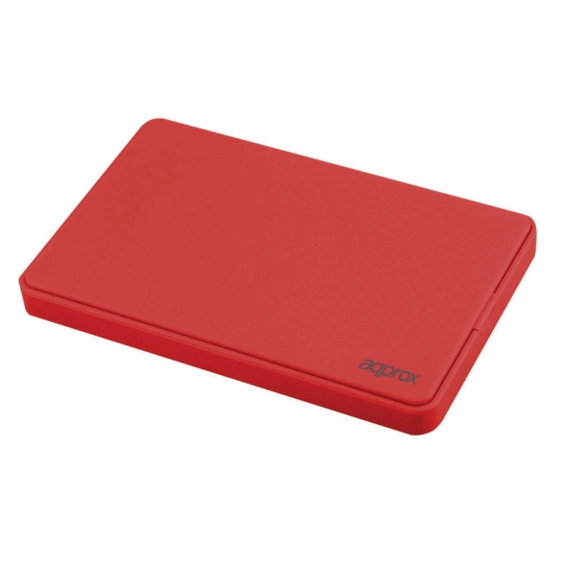 approx! APPHDD200R caja HDD 2.5" SATA 2.0 Rojo