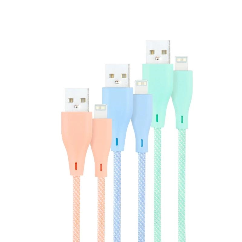 Nanocable Cables x3 LIGHTNING-USB  2.0/M,Mallado 1