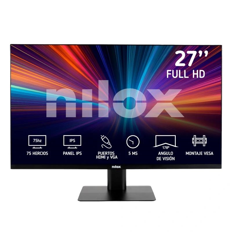 NILOX NXM27FHD11 Monitor 27 IPS 5ms VGA HDMI